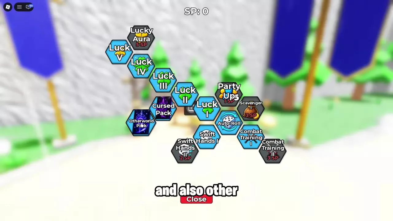 Cursed Pack and Otherworld Pack nodes in the Skill Tree.